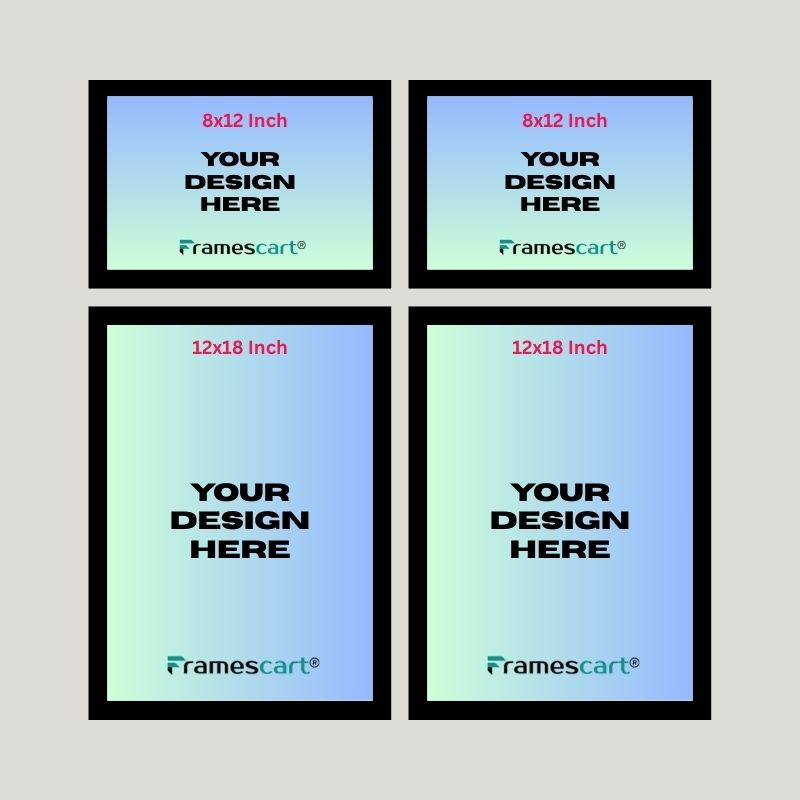 Frames set of 4 pieces - FRB1