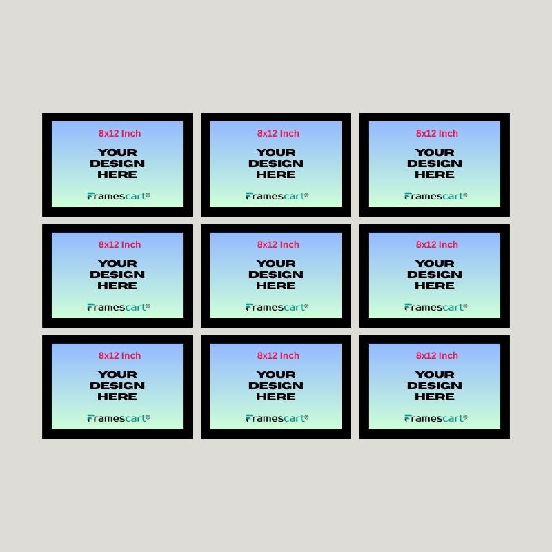Frames set of 9 pieces - FRB4