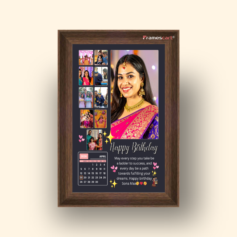 Photo Frame - Birthday 10 Photo Collage - HP-021-06