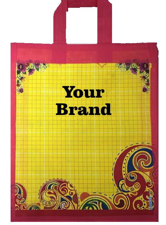 Personalize Your Shopping Bag With Your Brand Logo (MOQ 120 Pieces)